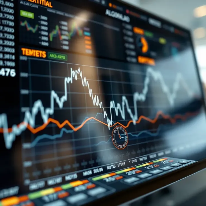 Graph showing Algorand's price trends with market influences and investment outlook