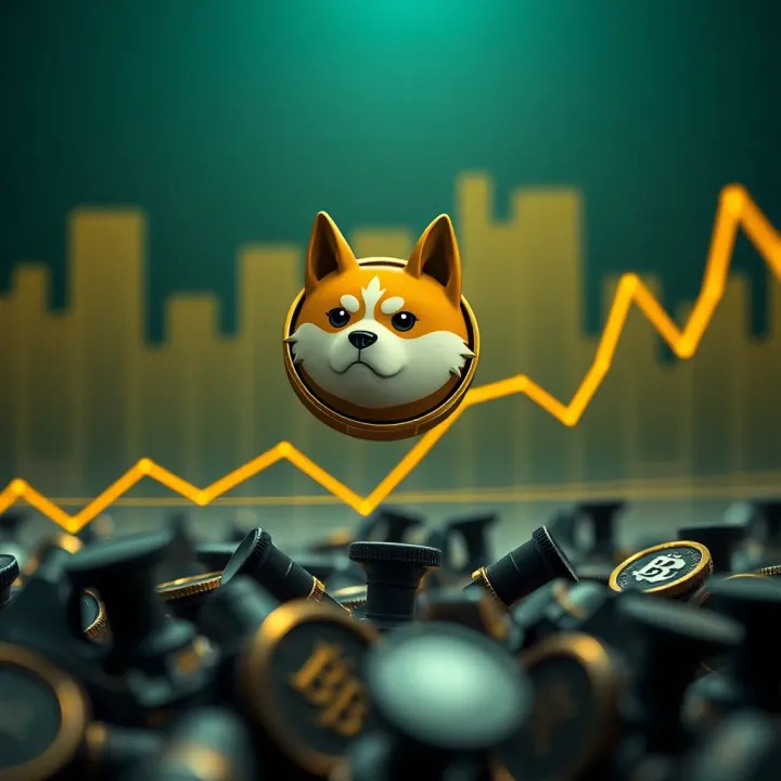 Graph showing upward trend and future projections for Baby Doge Coin value