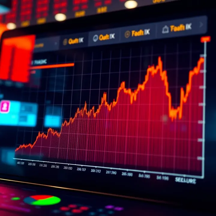Optimal Trading Windows for Quotex in India Graph indicating optimal trading periods on Quotex platform for Indian traders