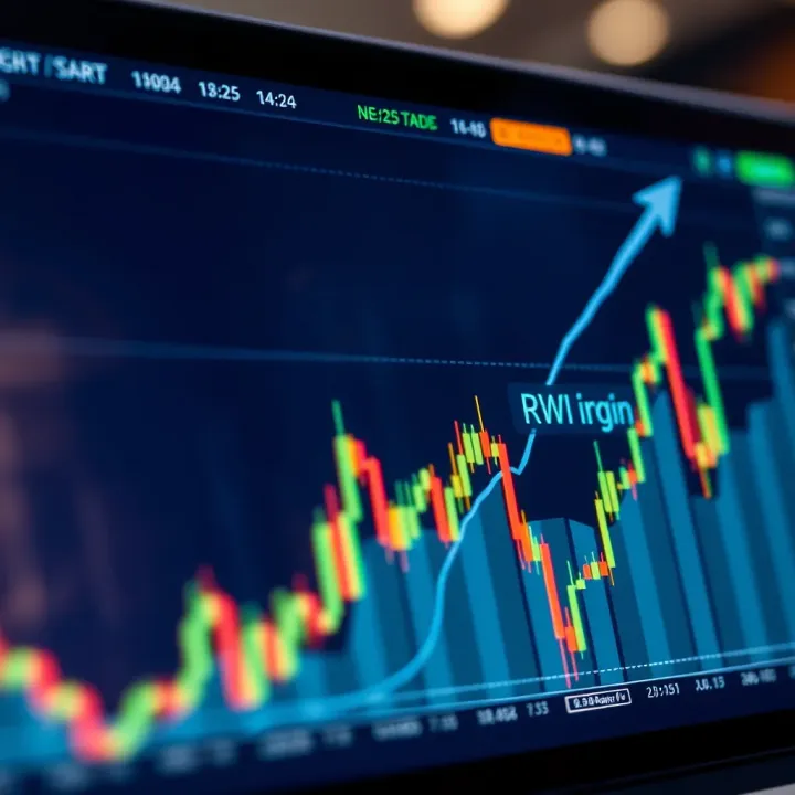Graph demonstrating structured trading strategies and capital growth