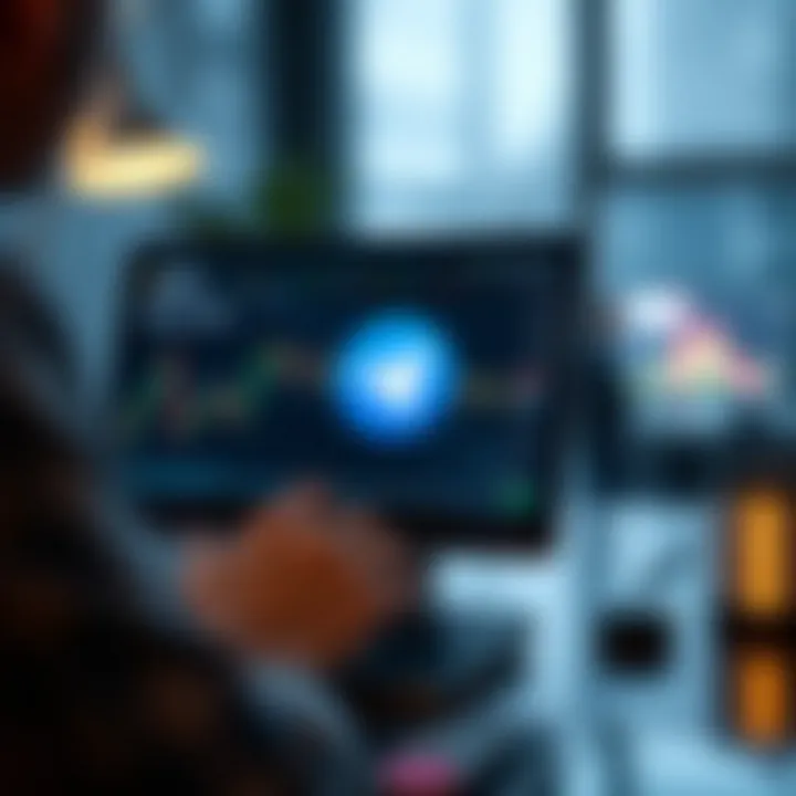 Key Advantages and Considerations of Using Forex Signals on Telegram Visual representation of forex trading benefits and risks with signals