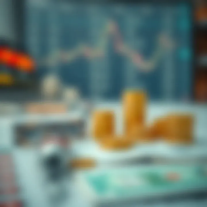 Illustration depicting payment methods and financial instruments available for binary options trading