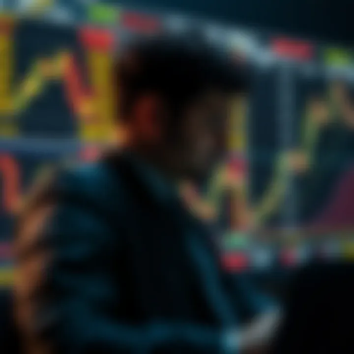 Conceptual illustration of choosing trustworthy forex brokers with secure trading environment