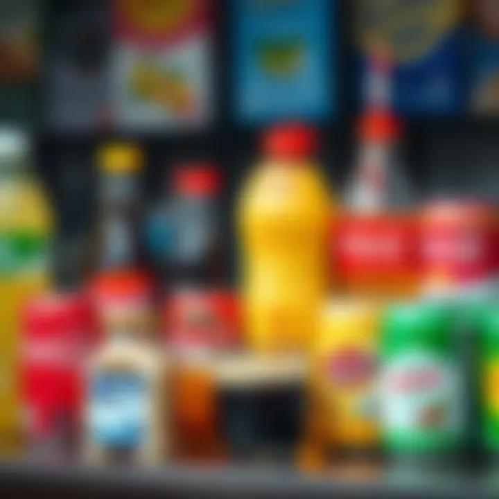 Health-Focused and Regional Beverage Competitors in India Assortment of health-focused beverages and regional brands influencing beverage markets in India