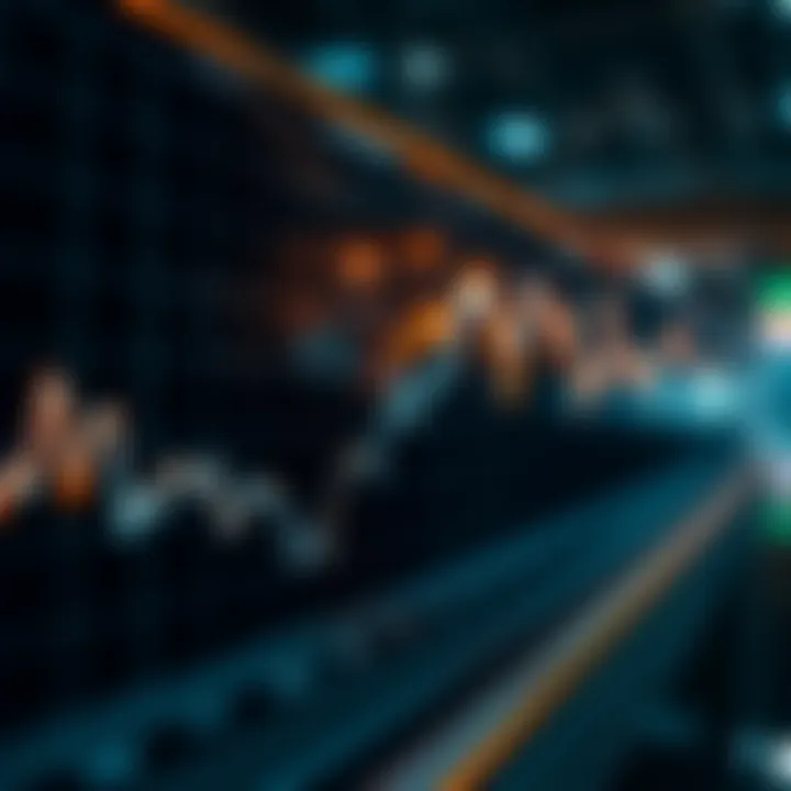Graph showing upward and downward trends in Compound cryptocurrency price