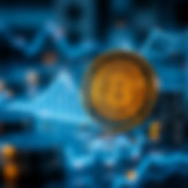 Forecasting Dusk Coin’s Market Potential Conceptual representation of digital currency growth with futuristic financial elements