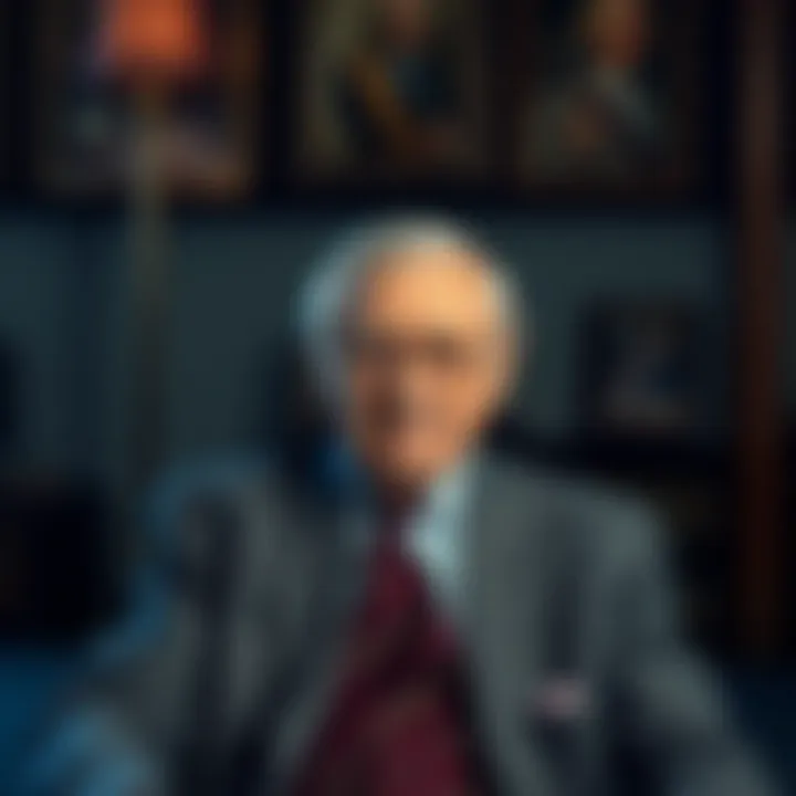 Ed Craven's Contributions and Lasting Legacy Representation of Ed Craven's contributions and legacy with symbolic elements highlighting his influence and challenges overcome