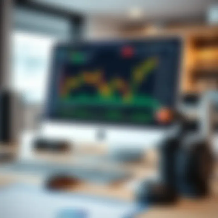 Analytical Tools for Monitoring EUR/USD Over-the-Counter Forex Activity Graphical interface showing tools and indicators for analyzing EUR/USD forex data in OTC markets