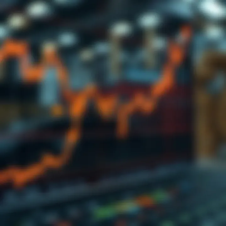 Graph depicting the growth of wealth through commodities trading strategies