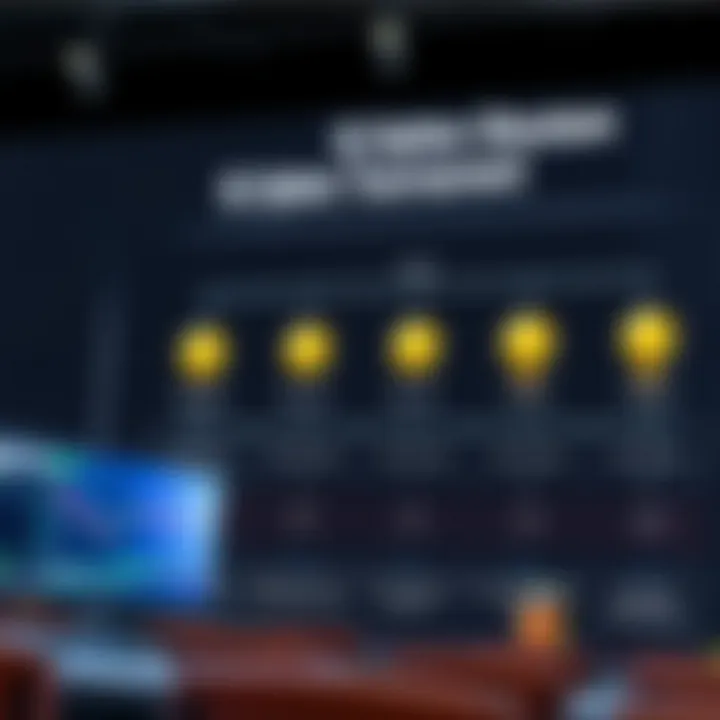 Graphical representation of online trading tournament stages with prize distribution