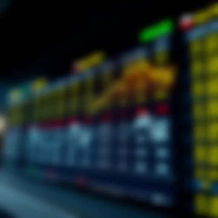 Digital leaderboard displaying trader rankings and performance metrics on the Quotex platform