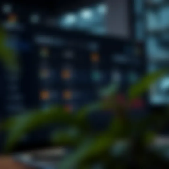 User-friendly dashboard displaying Qutex.com’s main services and navigation menu