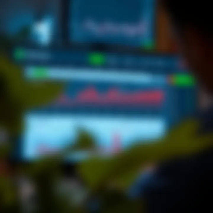 Dashboard overview highlighting key features and navigation options within QX Broker portal