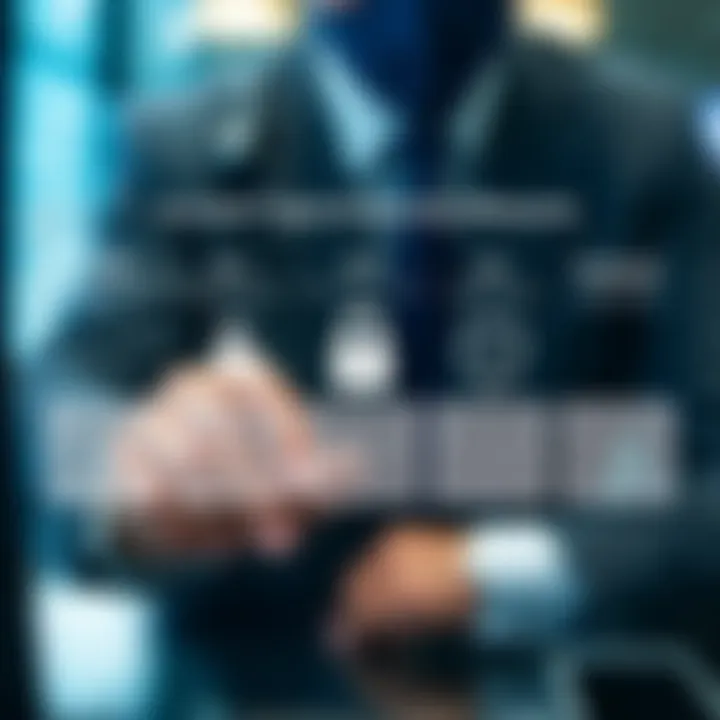 Graphic illustrating account options and security features offered by QXBroker