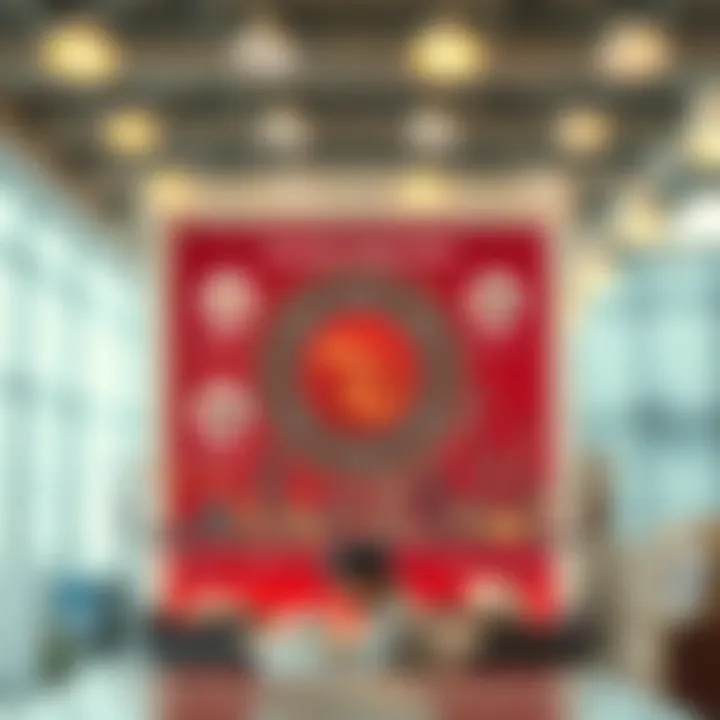 Reliance Industries Strategic Business Segments and Growth Vision Illustration of industrial and digital sectors with economic symbols representing business diversification and strategic growth