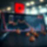 Graph showing projected stock price trends of Reliance Industries with market indicators