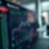 Dashboard showing various binary trading options and real-time market data on an online platform