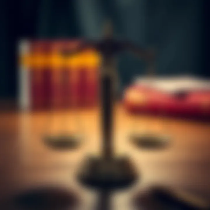 Illustration of a legal scale symbolizing consumer protection rights in India