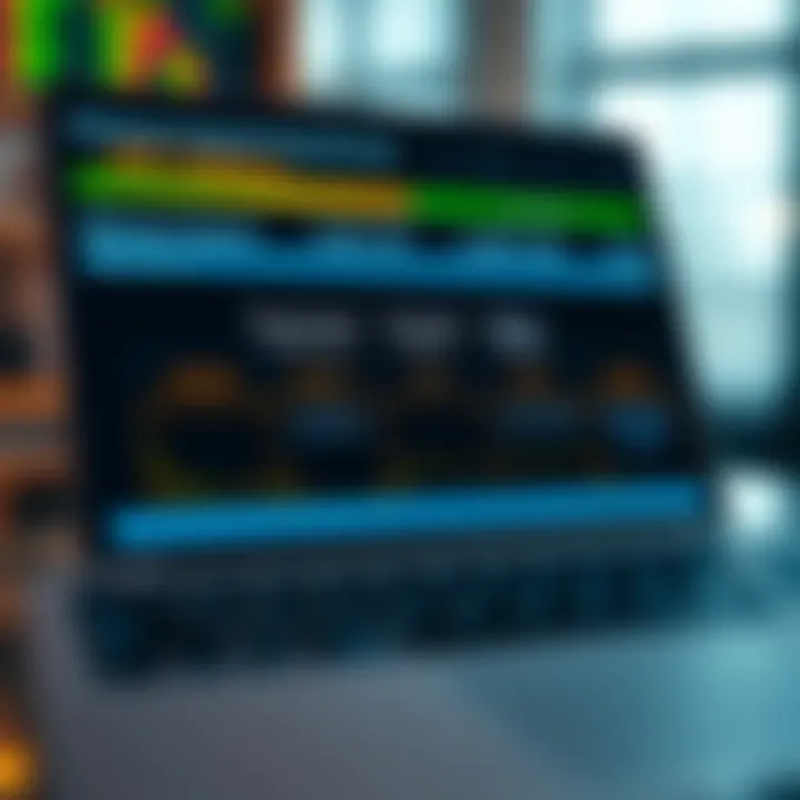 Diagram illustrating minimum deposit requirements and comparison of trading platforms