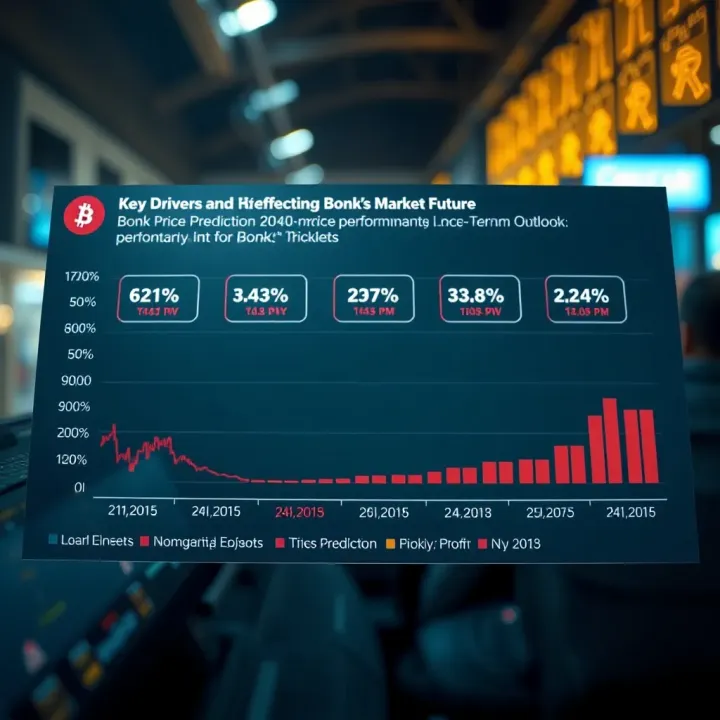 Chart illustrating factors influencing Bonk's long-term market performance