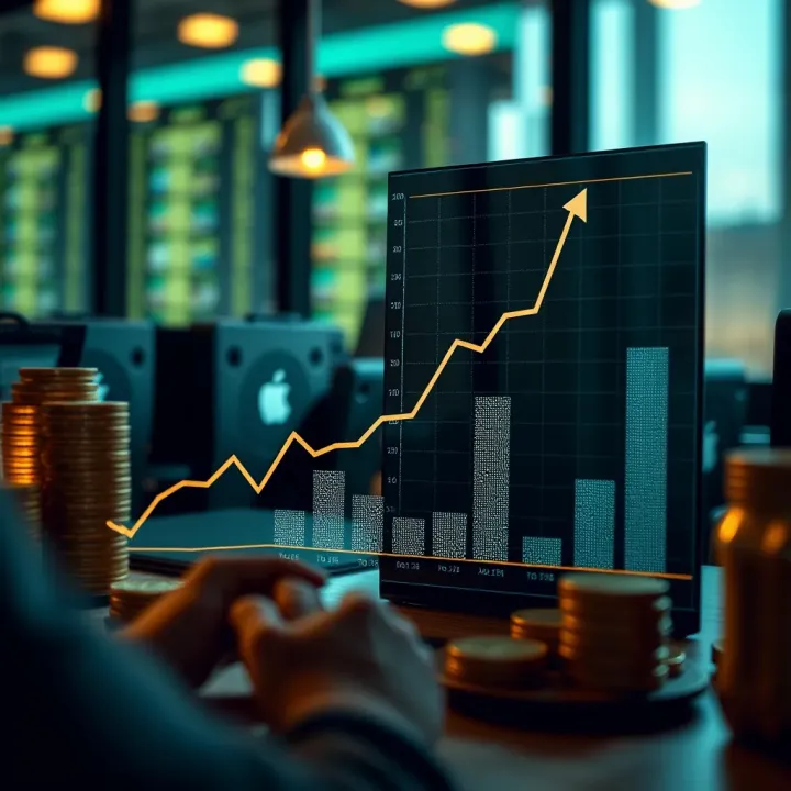 Strategies for Maximizing Earnings with Quotex Affiliate Program Graph showing growth in affiliate earnings through effective marketing strategies for Quotex