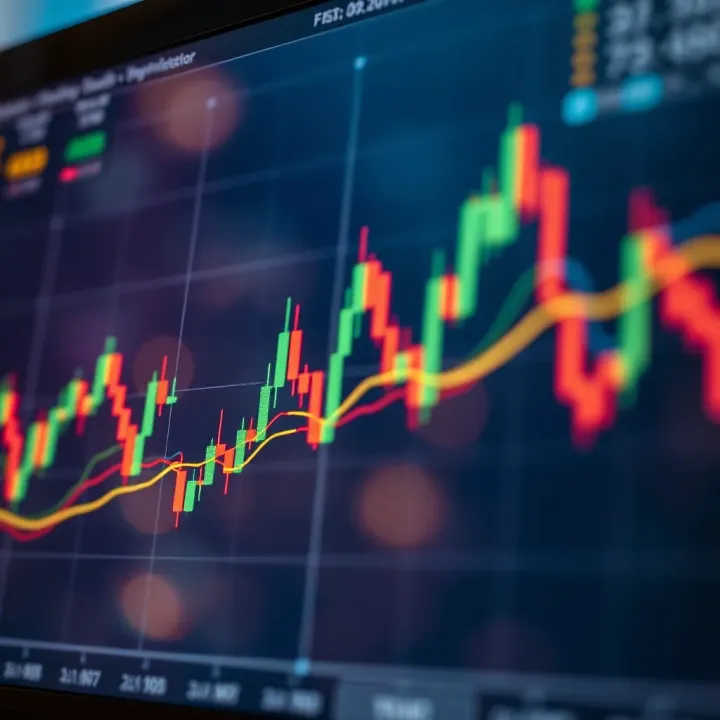 Graph illustrating the effective combination of multiple trading indicators to analyze market trends