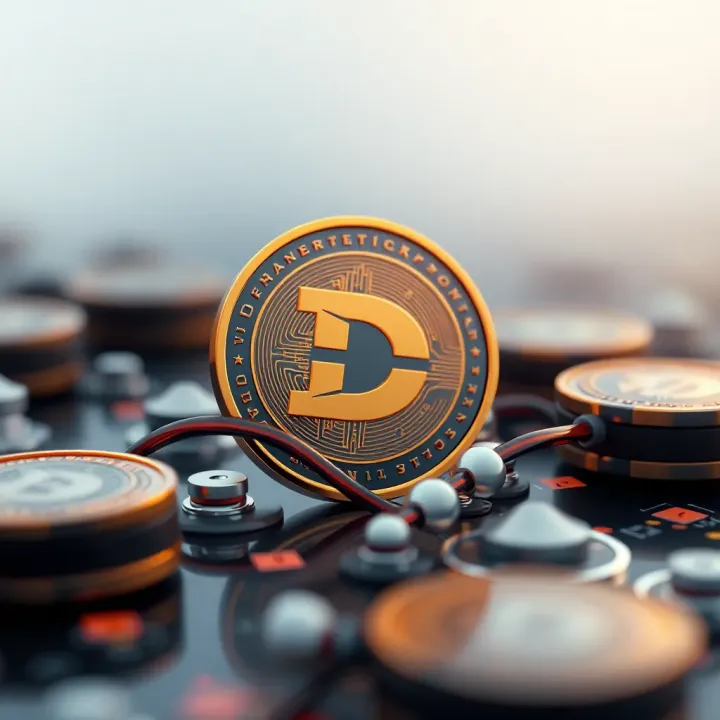 Dash Technology Advancements and Adoption Prospects Conceptual illustration of blockchain technology and cryptocurrency adoption