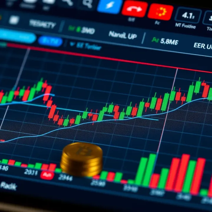 Chart illustrating technical analysis trends and central bank policies affecting Euro-Dollar currency pair
