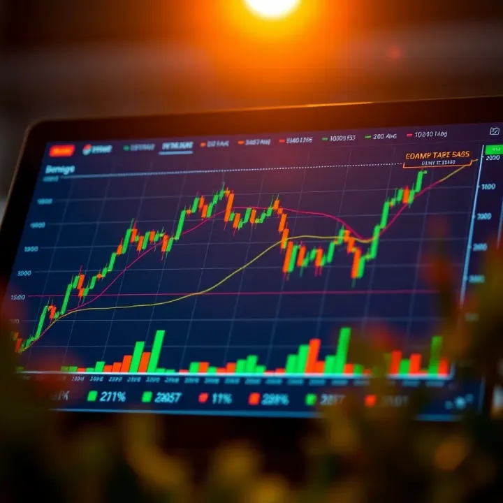 Chart showing strategies to optimise the use of Olymp Trade bonuses for increased trading success