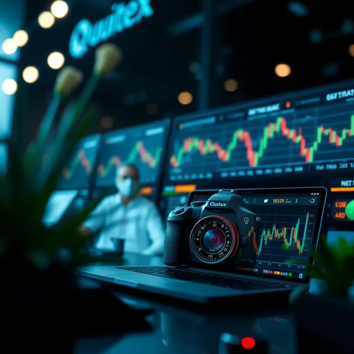Risk Management and Safety Features in Quotex Trader Visual representation of risk management tools and safety features within Quotex Trader