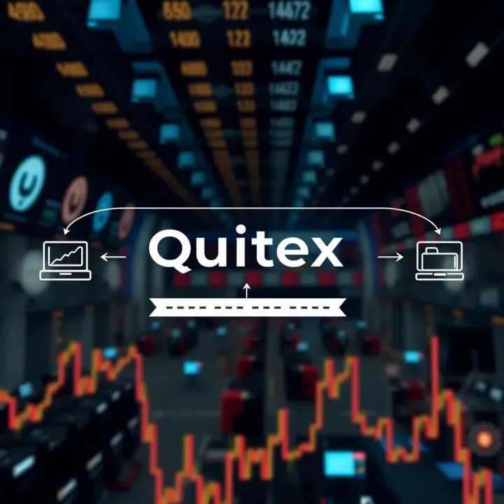Quotex and Its Role in the OTC Market Diagram showing the connection between Quotex and the over-the-counter (OTC) market network