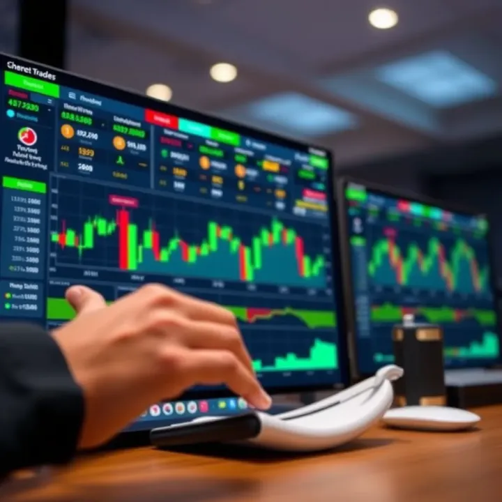Ensuring Secure and Safe Trading Practices for Quotex Users in India Illustration of digital trading interface with emphasis on security and safe usage tips for Indian traders
