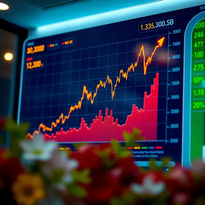 Graph displaying the trends of Reliance Communications share price over the past decade
