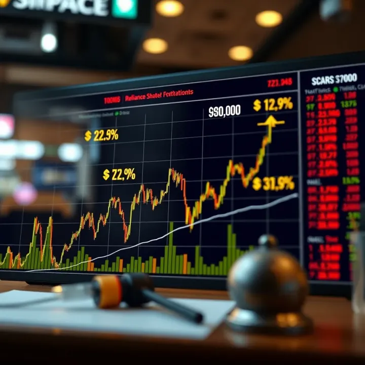 Market Dynamics and Forecasts Influencing Reliance Share Outlook Chart illustrating market dynamics and expert forecasts impacting Reliance stock outlook