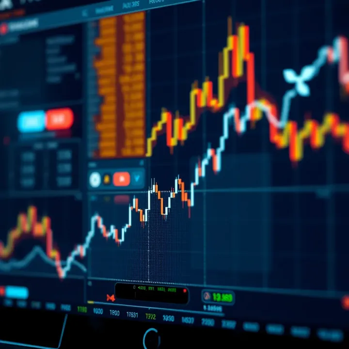 Graph depicting Ripple cryptocurrency price fluctuations influenced by market trends and regulatory factors