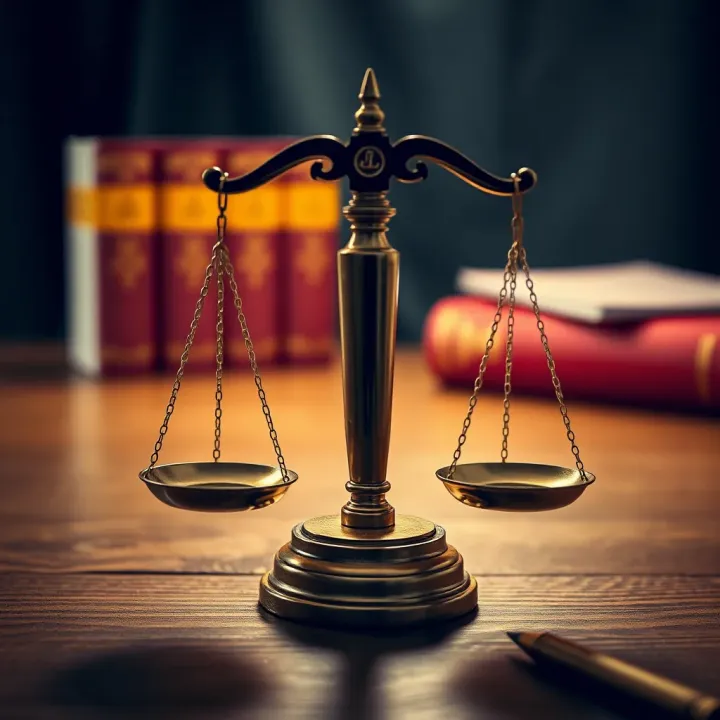 Illustration of a legal scale symbolizing consumer protection rights in India