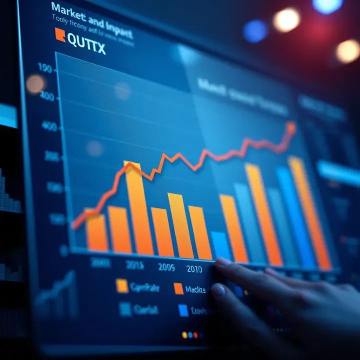 Market Trends and Industry Impact of Qutex in India Graph showcasing market trends and industry impact of Qutex technology in India