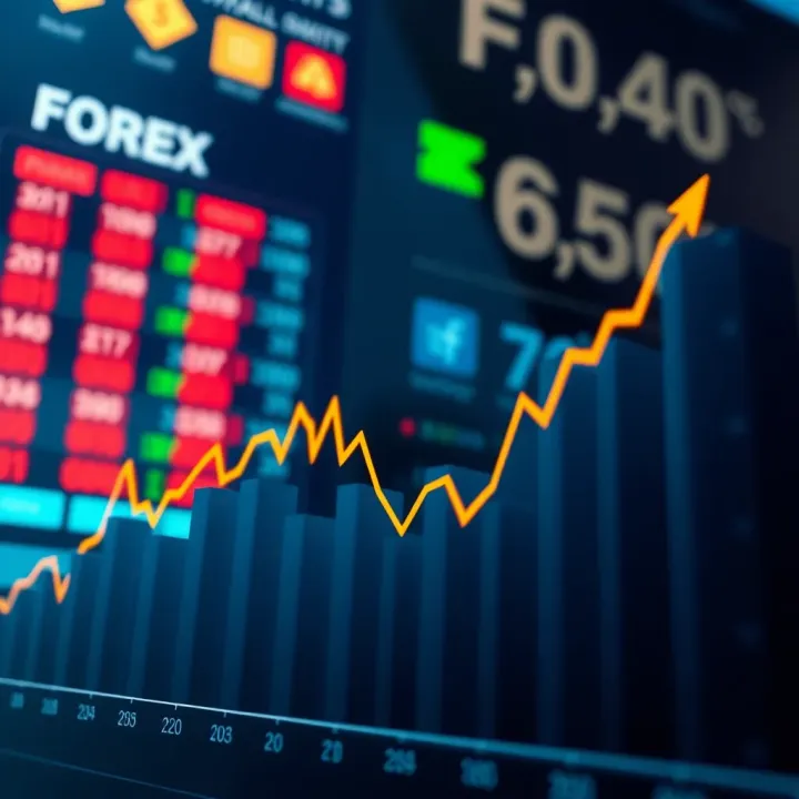 Graph showing growth and regulation in the forex market in India