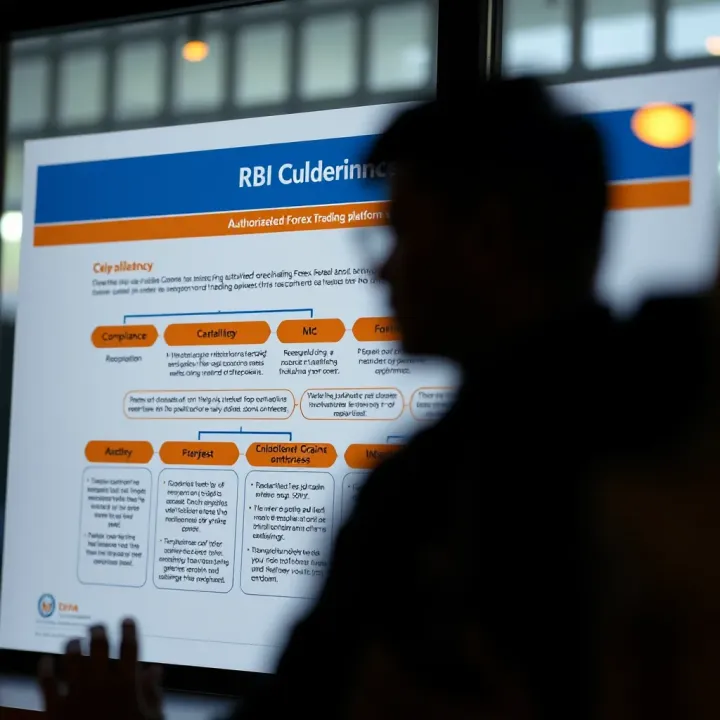 Compliance and Advantages of RBI Authorised Forex Platforms Flowchart illustrating compliance and benefits of using authorised forex trading platforms in India